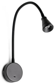 FARO 41030 - LED Flexibilná lampička BEL LED/3W/230V čierna