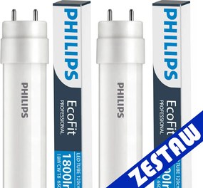 SADA 2x LED trubica Philips 120 cm 17,5W 1800 lm 6500 K 30 000 h EcoFit
