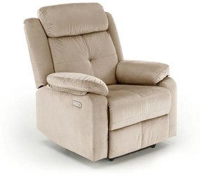 LORIS recliner, color: beige