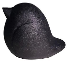 Malý kovový vtáčik, Leather Black