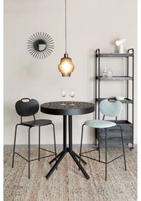 Biela stolová lampa White Label Vesper