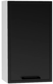 Kuchynské skrinka Emily W40 Pl čierny hrášok