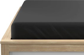 Jersey plachta s lycrou čierna 90 x 200 cm