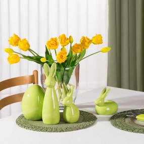 Veľkonočná dekorácia FIG 242 F zelená (2 ks)