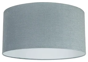Tienidlo na lampu z látky svetlo modrá 50/50/25