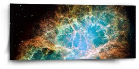 Sablio Obraz Vesmírna abstrakcia - 110x50 cm