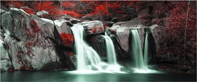 Obraz - Vodopády (120x50 cm)