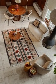 Dutchbone Boho Stone čalúnená sedačka - Tmavosivá