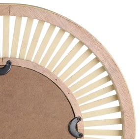 Eglo 425037 - Nástenné zrkadlo MITSUKE pr. 40 cm bambus