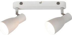 Rabalux 6027 - Bodové svietidlo EBONY 2xE27/20W/230V