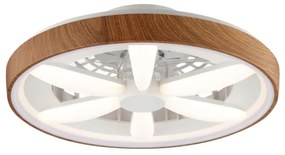 Brilliant - LED RGBW Stmievateľný stropný ventilátor GAIANO LED/24W/230V + DO