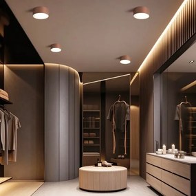 BRILAGI -LED Kúpeľňové stropné svietidlo FORIS LED/14W/230V priemer 12 cm bronz IP44