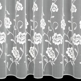 ZÁCLONA NA KRÚŽKOCH NATALI 350X250 CM KVETY