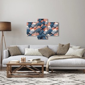 Obraz - Vlny a kopce (90x60 cm)