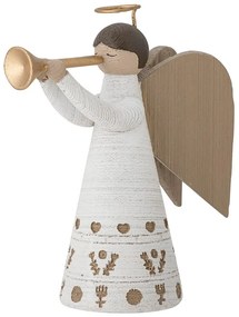 Polyresinové svietniky s vianočným motívom v súprave 4 ks Abba - Bloomingville