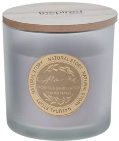 Sviečka v skle Natural story Incense & Sandalwood