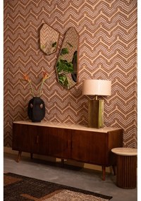 Nástenné zrkadlo s dreveným rámom 39,5x90 cm Basil – Dutchbone