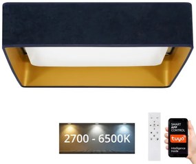 Brilagi-LED Stmievateľné svietidlo VELVET SQUARE LED/36W/230V Wi-Fi Tuya+DO tm. mod