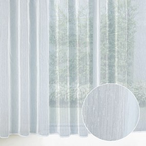 Voál biely melírovaný bez olovka ZAC-012 výška 300 cm - METRÁŽ Iba metráž