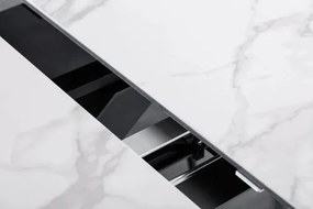 Rozkladací jedálenský stôl Eternity 41218 180/225x90cm Ceramik white marble  - Komfort-nábytok