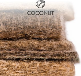 Penový matrac Coconut Premium Rozmer matraca: 90 x 200 cm, Tuhosť: T4