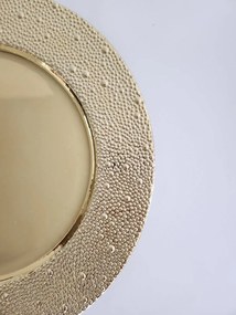 Zlatý lesklý klubový tanier LUX 33cm