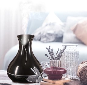 Sixtol Aróma difuzér Vulcan čierny lesk, 350 ml