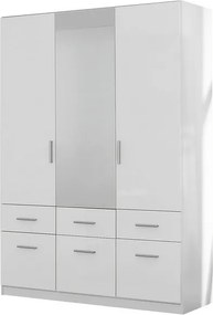 Šatníková skriňa Celle AN925-2128, biela