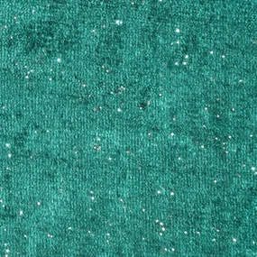 Elegantný zelený záves s trblietkami 140 x 250 cm Dĺžka: 250 cm