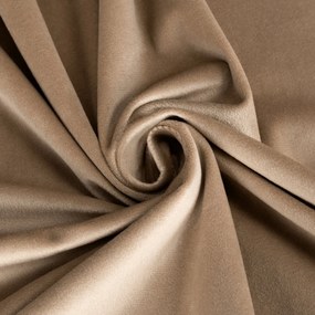 ZATEMŇOVACÍ ZÁVES NA PÁSKE ROSA 135X300 CM TMAVOBÉŽOVÁ