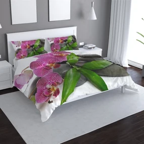 Sablio Obliečky Orchidey a kamene - 140x200 / 90x70