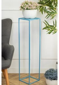 Stojan na kvety 100x24 cm modrá