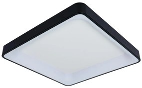 Brilagi - stmievateľné LED stropné svietidlo FALCON II LED/125W/230V 60x60 cm čierne s diaľkovým ovládaním