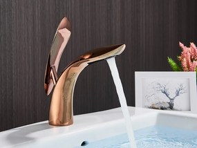 Elegantná kúpeľňová batéria Hemnes Ružovo-zlatá