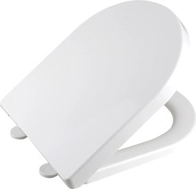 Aqualine DONA WC sedátko, Soft Close, biela FD121