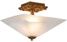 Flambeau STAR-F-S-DG - Stropné svietidlo STAR 2xE27/40W/230V medené