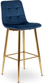 PROXIMA.store - Jedálenská barová stolička ARIEL FARBA: modrá