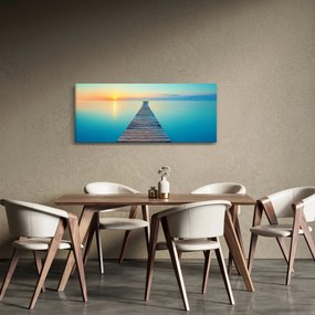 Obraz - Mólo do nekonečna (120x50 cm)