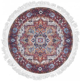 Koberec CHENILLE PRINTED Y-294 kruh