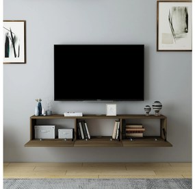 TV stolík/skrinka Dereba (orech). Akcia -20%. Vlastná spoľahlivá doprava až k Vám domov. 1107844