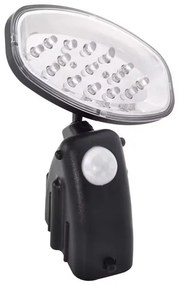 InternetovaZahrada Solárna nástenná lampa 15 LED s detektorom pohybu