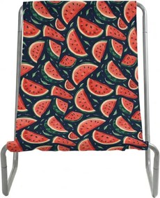 Skladacie plážové ležadlo SAND MELON, farebné