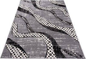 TA Koberec H094A ŠEDÁ JAWA O0X Rozmer: 80x150 cm