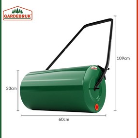 InternetovaZahrada Valec na trávu 60 cm - zelený