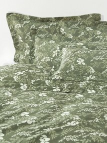 Obliečka na paplón's potlačou listov Pola