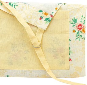 Home Elements Set zástera, chňapka a 3 utierky Kytica