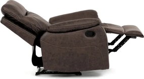 Polohovacie kreslo hnedé TV-4092 BR3