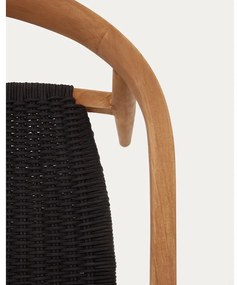 Jedálenská stolička v prírodnej farbe v súprave 4 ks Ydalia – Kave Home