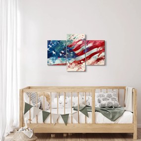 Obraz - Vlajka USA (90x60 cm)