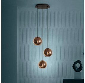 Eglo 390094 - Luster na lanku CORDOBA 3xE27/40W/230V medená